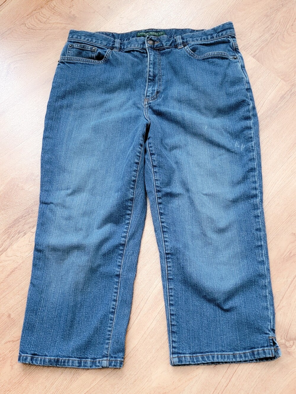 Ralph Lauren Denim Jean Capris Size 12